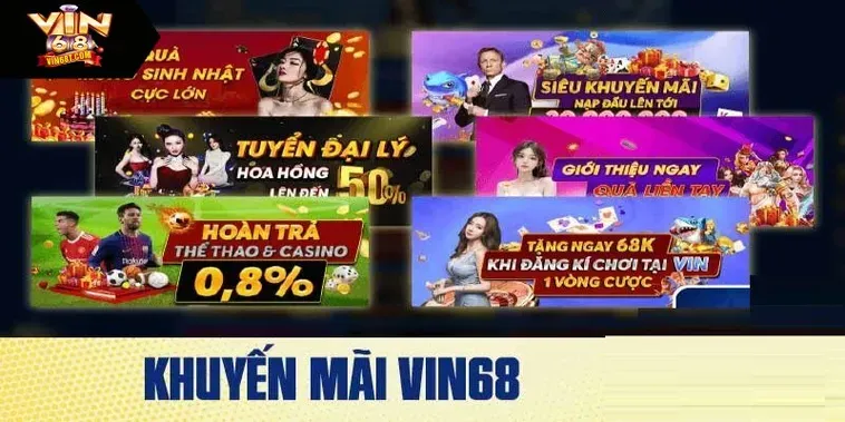 Đánh Giá Các Chương Trình Khuyến Mãi Nhà Cái VIN68 Đỉnh Cao Năm 2026